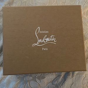 New, never worn Christian Louboutin Elsa Mini Leather Top-Hand bag with scarf